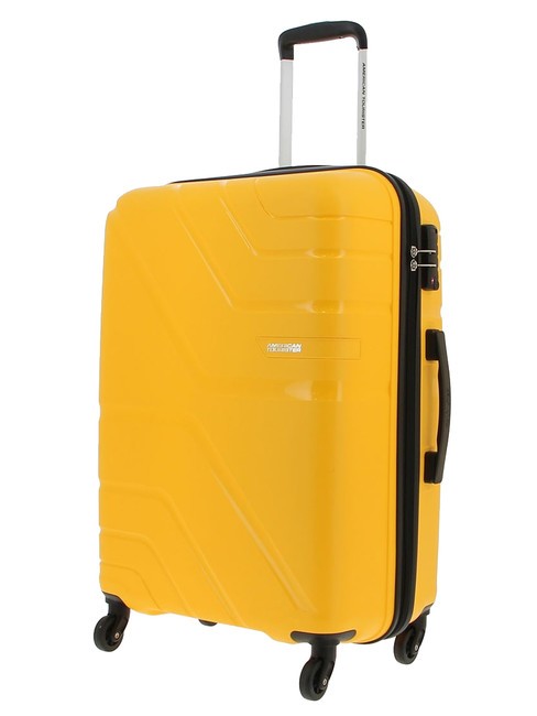 AMERICAN TOURISTER UPLAND Cărucior de dimensiuni mari galben - Trolere rigide