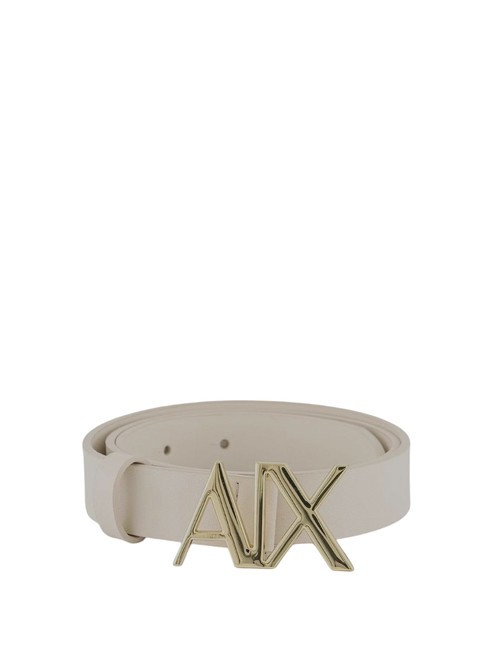 ARMANI EXCHANGE A|X LETTERING Curea de piele pisco întunecat - Curele