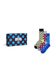 HAPPY SOCKS MULTICOLOR Set cadou de 3 perechi de șosete - Șosete unisex
