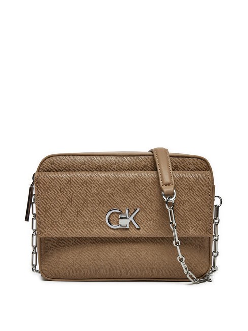 CALVIN KLEIN CK Geanta camera cu buzunar amfora mono pu - Genți femei