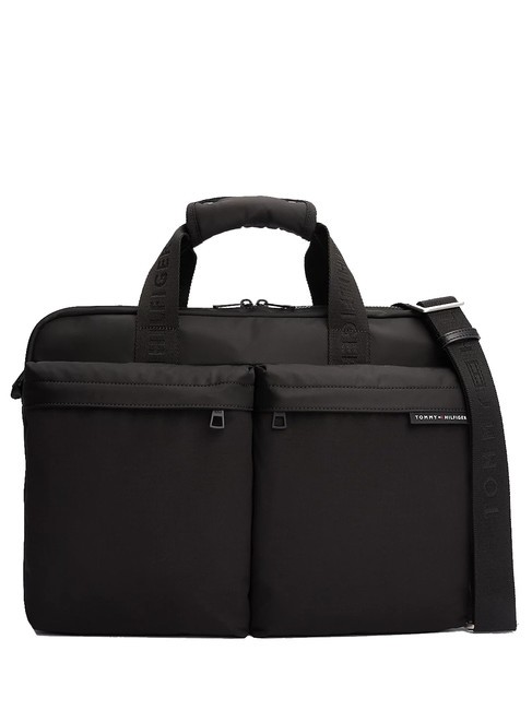 TOMMY HILFIGER TH ELEMENT REPREVE Servieta pentru PC negru - Serviete birou