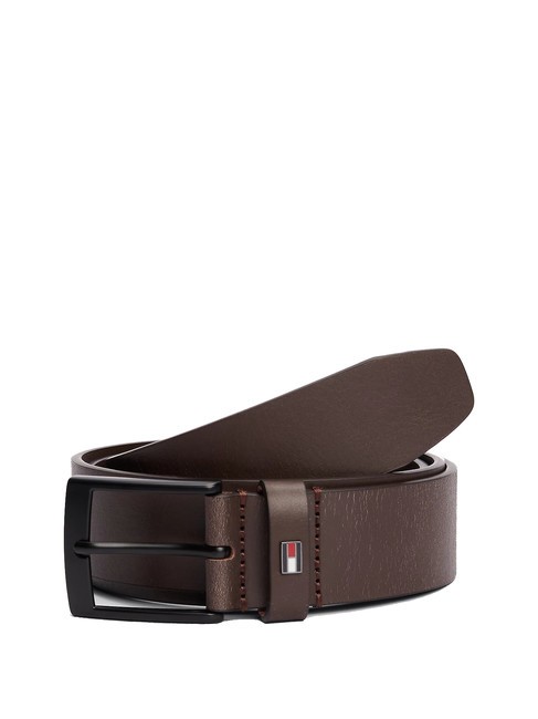 TOMMY HILFIGER ADAN Curea din piele Maro - Curele