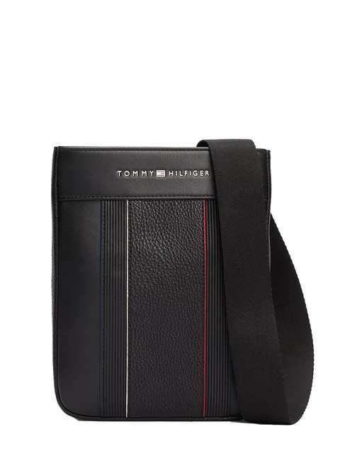 TOMMY HILFIGER TH FOUNDATION Geantă plată negru - Genți de umăr bărbați