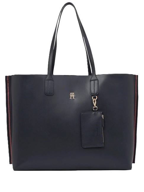 TOMMY HILFIGER TH DISTINCT Cumpărător pe umăr space blue corp - Genți femei