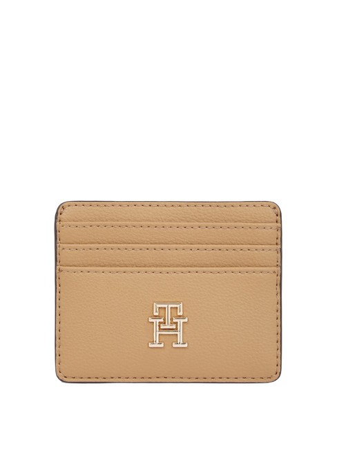 TOMMY HILFIGER TH SOFT LOGOTAPE Suport plat pentru card pânză de safari - Portofele femei
