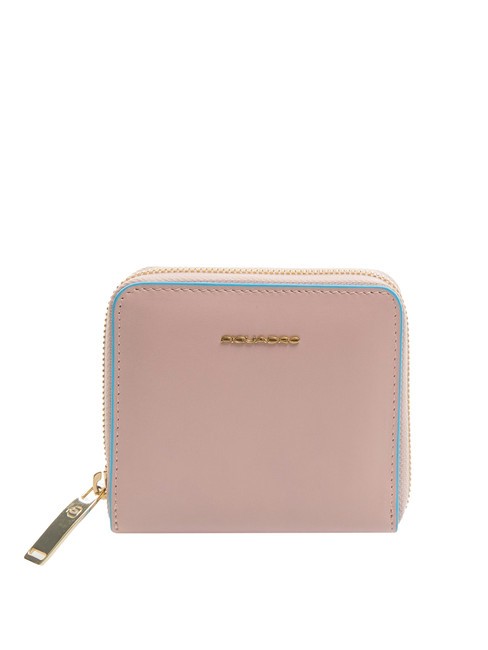 PIQUADRO BLUE SQUARE Mini portofel ROSE 3 - Portofele femei