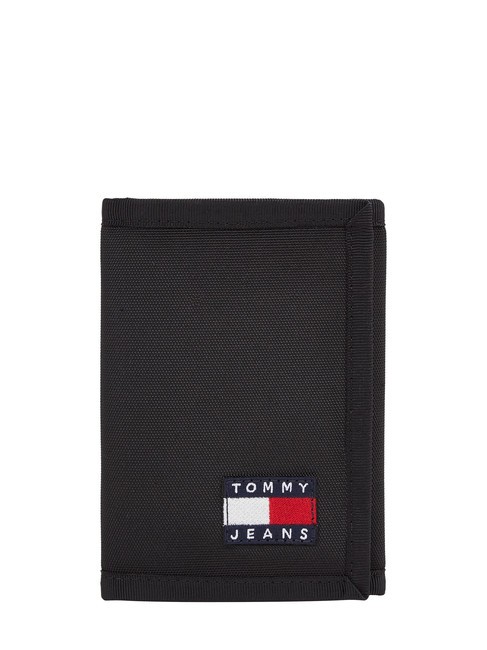 TOMMY HILFIGER TOMMY JEANS Portofel vertical negru - Portofele bărbați