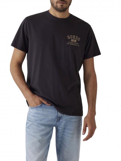 GUESS BSC CLASSIC Tricou din bumbac jet black multi - tricou