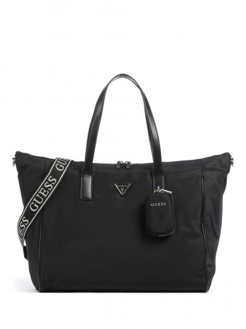 GUESS G WAVE Geantă tote de weekend BLACK - Genți femei