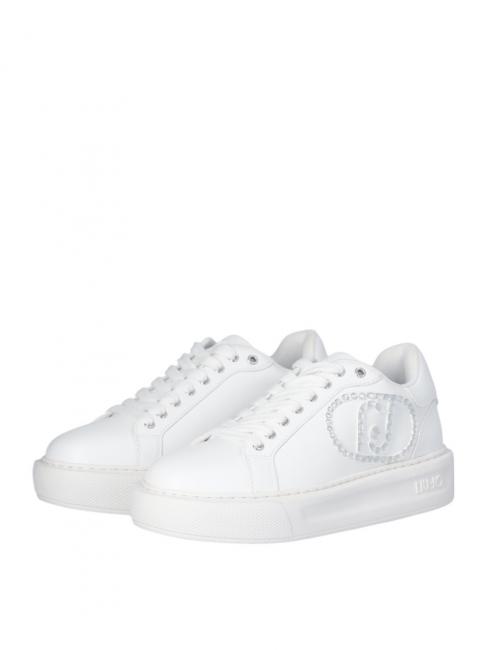 LIUJO KYLIE 32 Pantofi sport cu sigla bijuterie alb - Pantofi femei