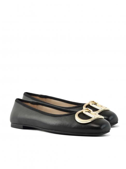 LIUJO DAFNE 04 Balerini din piele negru - Pantofi femei