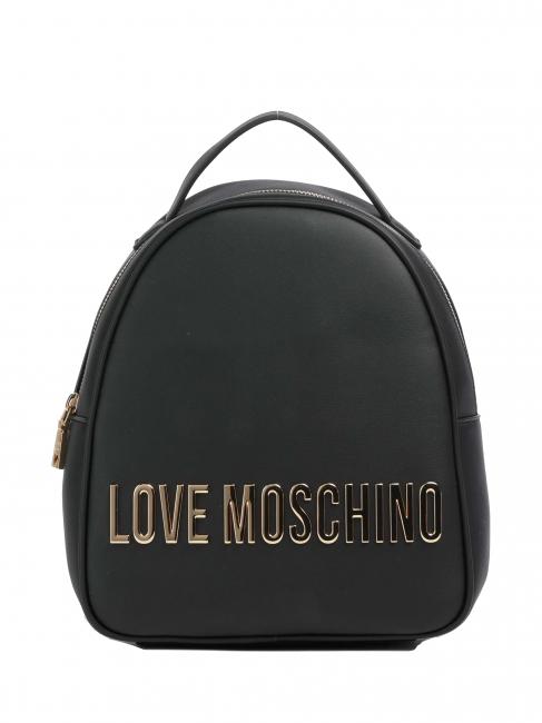 LOVE MOSCHINO LETTERING Rucsac negru - Genți femei