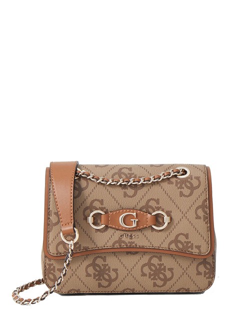 GUESS IZZY  Mini geantă de umăr/încrucișată LOGO LAPTE - Genți femei
