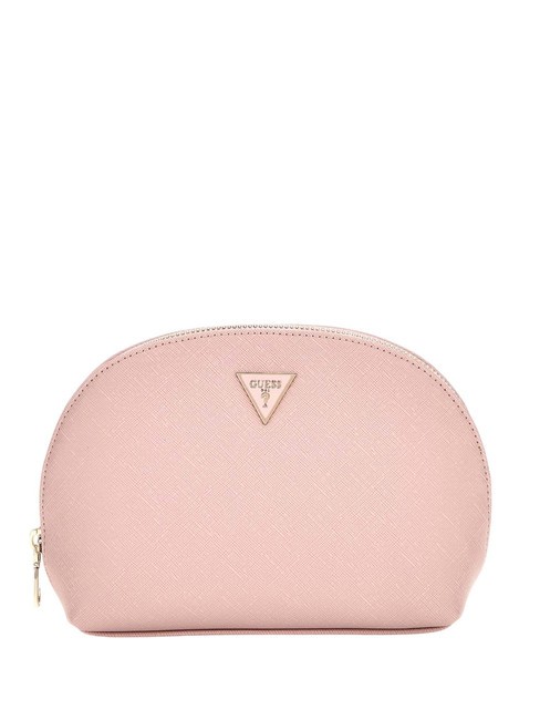 GUESS SAFFIANO Geanta cosmetice  roz bomboană - Truse de toaletă