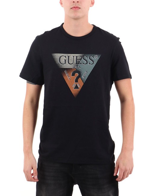 GUESS SS CN TRIANGLE Tricou cu maneca scurta jetbla - tricou