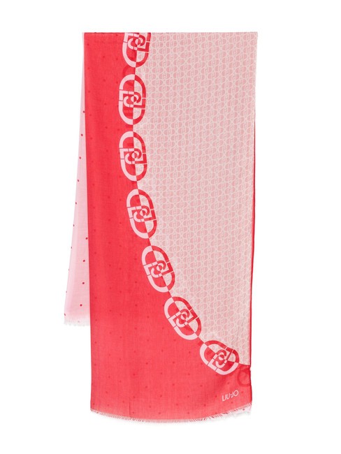 LIUJO POIS COLOR Eşarfă roșu pompeian - Eșarfe