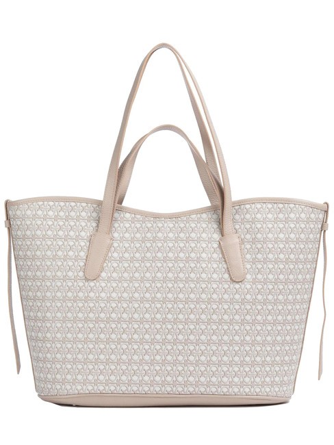 COCCINELLE NEW NEVER WITHOUT BAG  Cumpărător de mână/umăr mul.blanc/roset - Genți femei