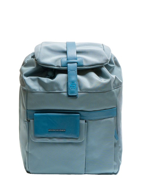 PIQUADRO CARTESIO Rucsac cu un singur umăr, suport pentru laptop de 14". albastru - Rucsacuri pentru laptop