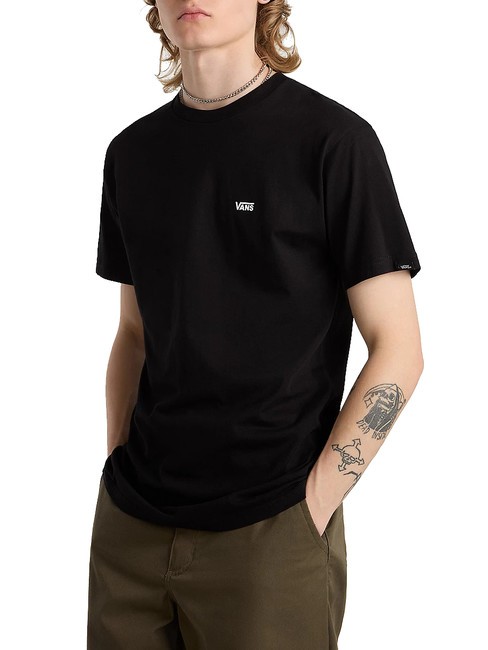 VANS LEFT CHEST LOGO  Tricou din bumbac alb negru - tricou