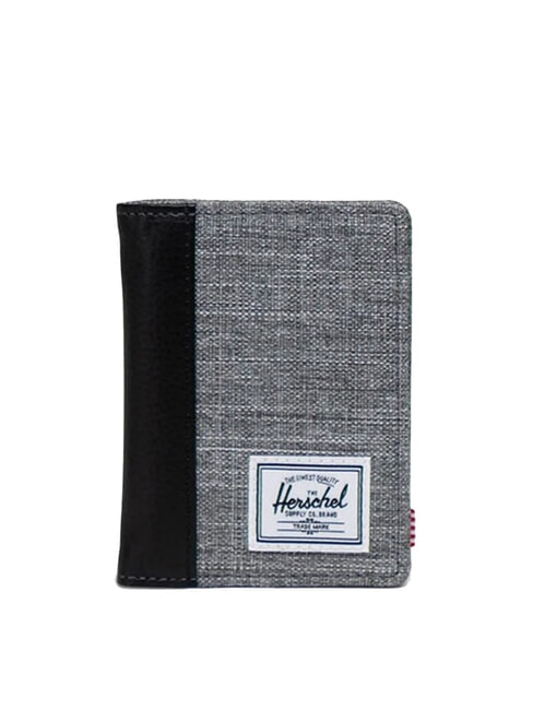 HERSCHEL GORDON Portofel vertical RAVEN CROSSHATCH - Portofele bărbați
