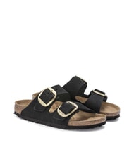 BIRKENSTOCK ARIZONA BIG BUCKLE Sandale papuci din piele nubuck - Pantofi femei