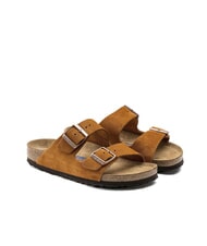 BIRKENSTOCK ARIZONA Sandale papuci din piele intoarsa - Pantofi unisex