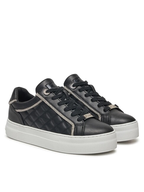 GUESS GRATEA Tenisi cu platforma matlasata BLACK - Pantofi femei