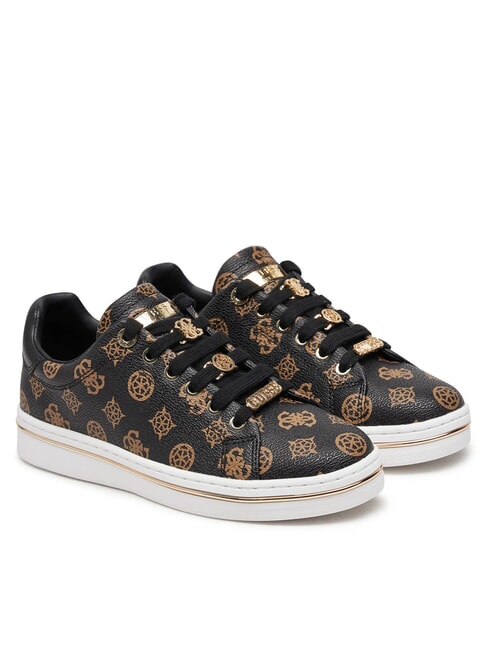 GUESS STASEY Adidași maro ocru - Pantofi femei