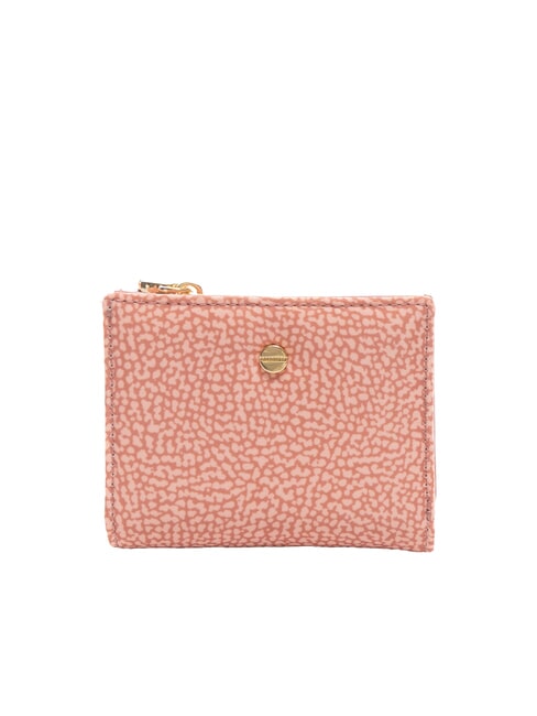 BORBONESE CLASSICA Portofel mic pentru monede ruj - Portofele femei