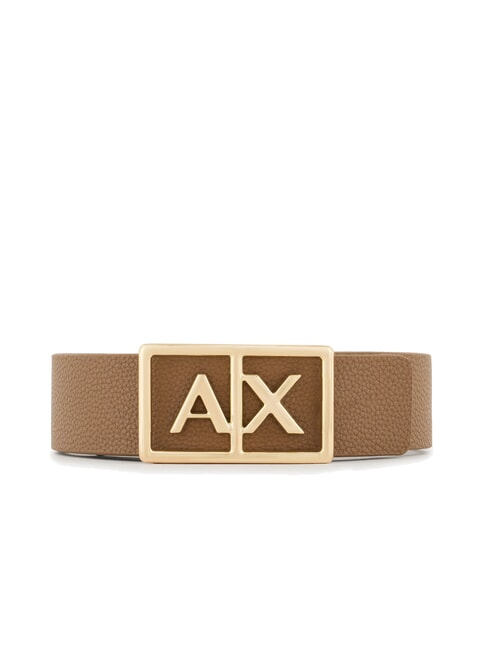 ARMANI EXCHANGE A|X BUCKLE Curea cu maxi logo dark pisco/dark pisc - Curele