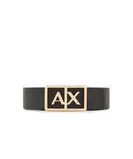 ARMANI EXCHANGE A|X BUCKLE Curea cu maxi logo - Curele
