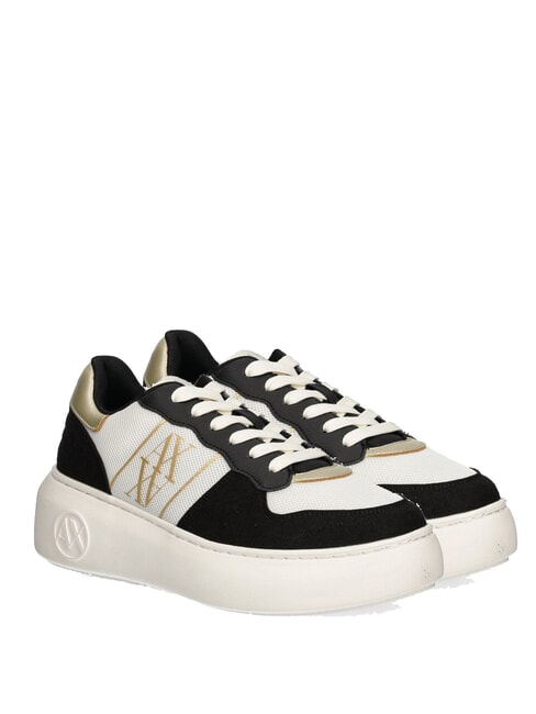 ARMANI EXCHANGE A|X Adidași cu platformă bla / ofwh - Pantofi femei