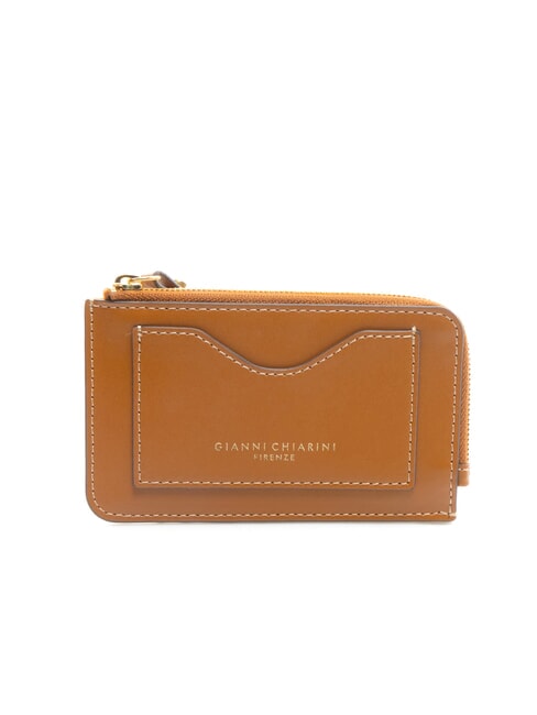 GIANNI CHIARINI WALLETS CALF  Portofel din piele caramel - Portofele femei