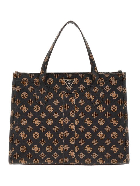 GUESS SILVANA 2 Geanta de mana, cu bareta de umar Vikky mare roo tote bag mochalog - Genți femei