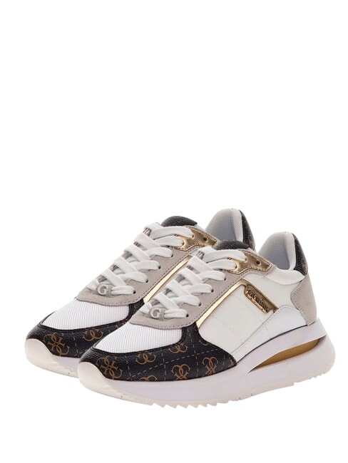 GUESS ENERGY3 Adidași Alb / maro - Pantofi femei
