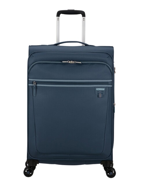 AMERICAN TOURISTER AEROSPIN  Cărucior mediu, extensibil indigo - Trolere semirigide