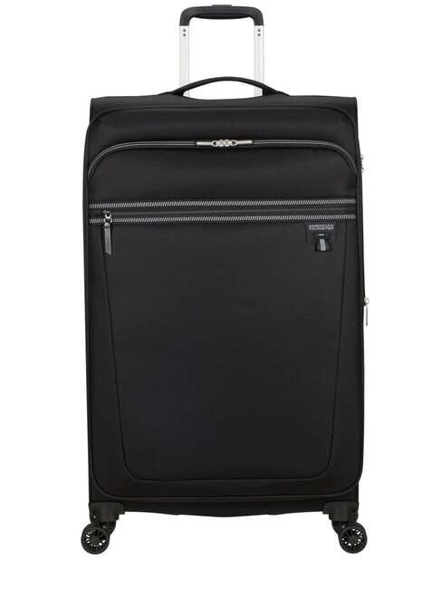 AMERICAN TOURISTER AEROSPIN Cărucior mare, extensibil BLACK - Trolere semirigide
