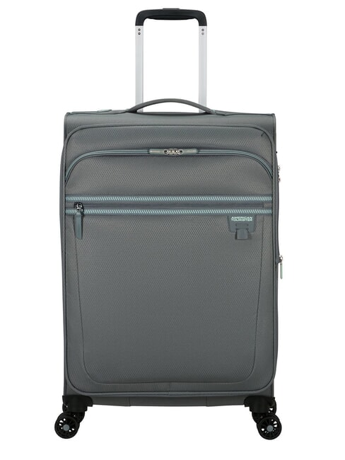 AMERICAN TOURISTER AEROSPIN  Cărucior mediu, extensibil bazalt de piatră - Trolere semirigide