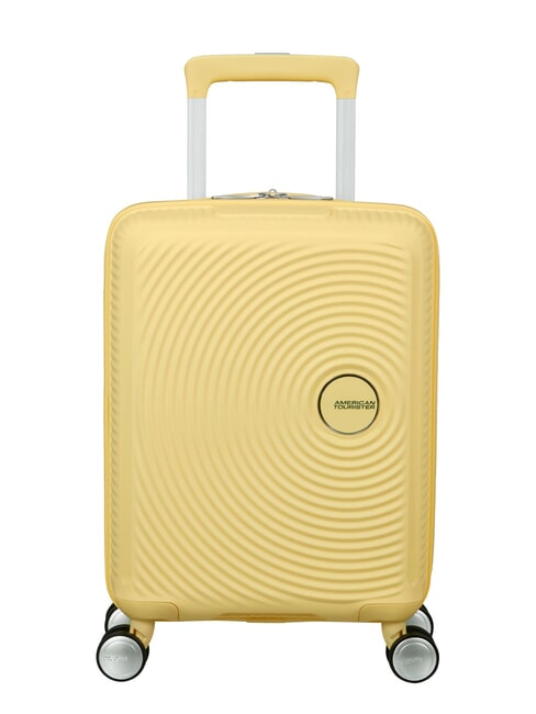AMERICAN TOURISTER SOUNDBOX MINI Bagaj de mână foarte mic galben pastel - Bagaje de mână