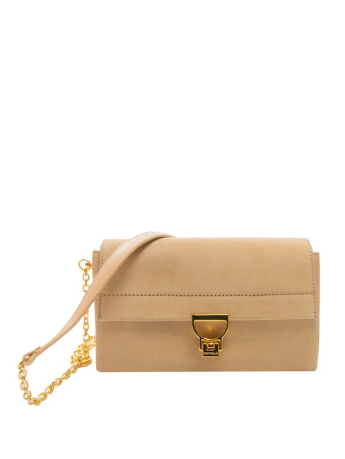 COCCINELLE ARLETTIS PRINT Geanta de mana din piele texturata prăjită - Genți femei