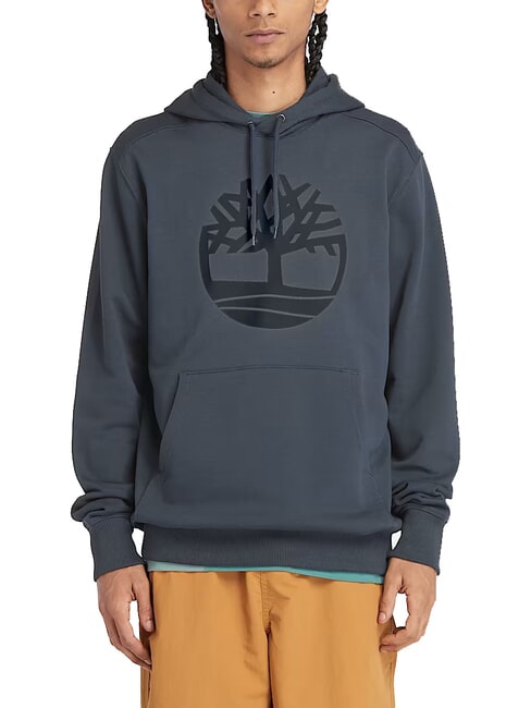 TIMBERLAND TREE LOGO Hanorac cu gluga denim închis/safir închis - hanorace
