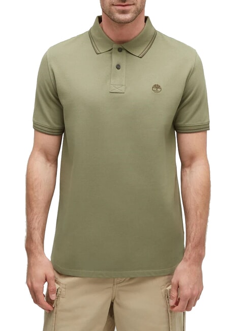 TIMBERLAND MILLERS RIVER  Tricou polo cu maneca scurta cassel pământ - maiou Polo