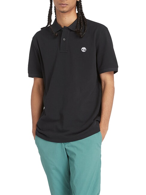 TIMBERLAND MILLERS RIVER Polo piqué BLACK - maiou Polo