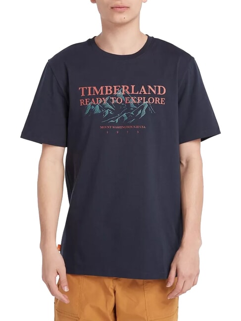 TIMBERLAND TFO SS OUTDOOR  Tricou din bumbac safir închis - tricou