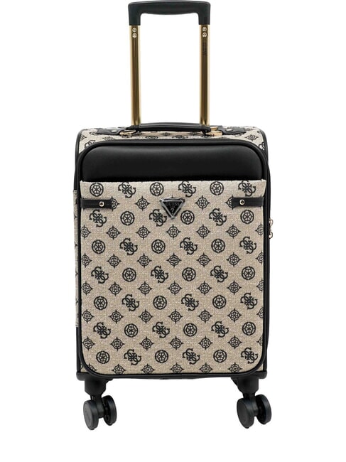GUESS BEYZA 18 Troler Bagaj de mana logo negru - Bagaje de mână