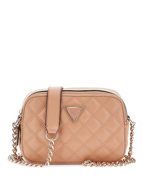 GUESS GIULLY giully borsa camera case Mini geantă pentru cameră cu curea de umăr BEIGE - Genți femei