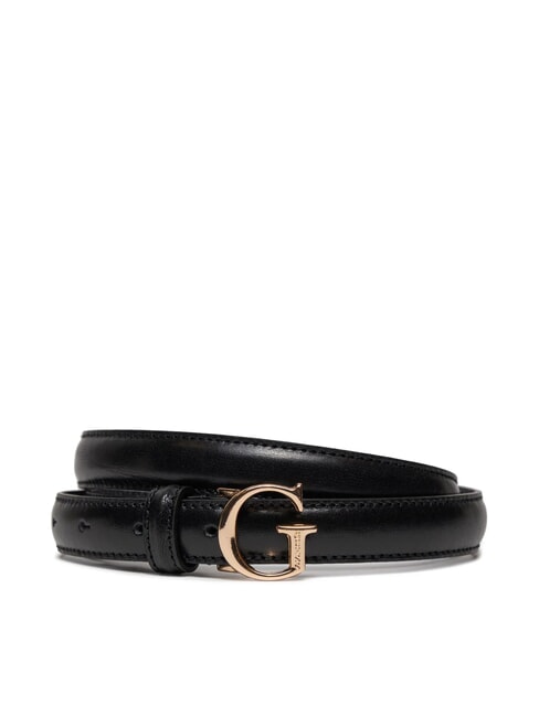 GUESS G BUCKLE Curea de piele BLACK - Curele