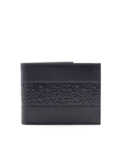 ROCCOBAROCCO VERTIGO Portofel din piele 8cc albastru - Portofele bărbați