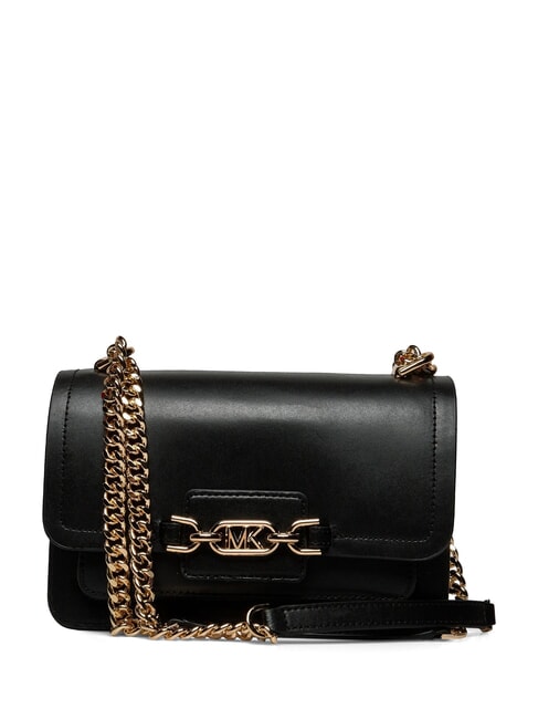 MICHAEL KORS HEATHER  Geanta de umar / geanta crossbody, piele negru - Genți femei