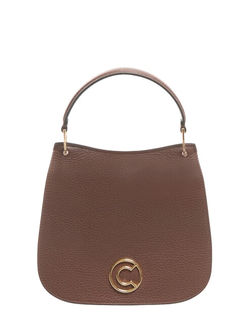 COCCINELLE LEILANI Geanta de mana din piele cu bareta de umar roşcovă - Genți femei